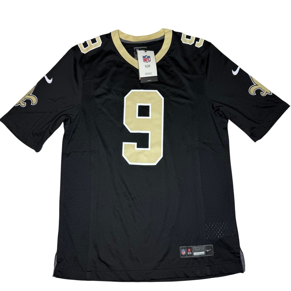 Nike New Orleans Saints Drew Brees #9 NFL Jersey Men's Small NWT